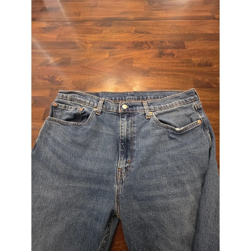 Levi's‎ 505 Men's Cotton Jeans - Light Stonewash 36×29 Y2k 90s
